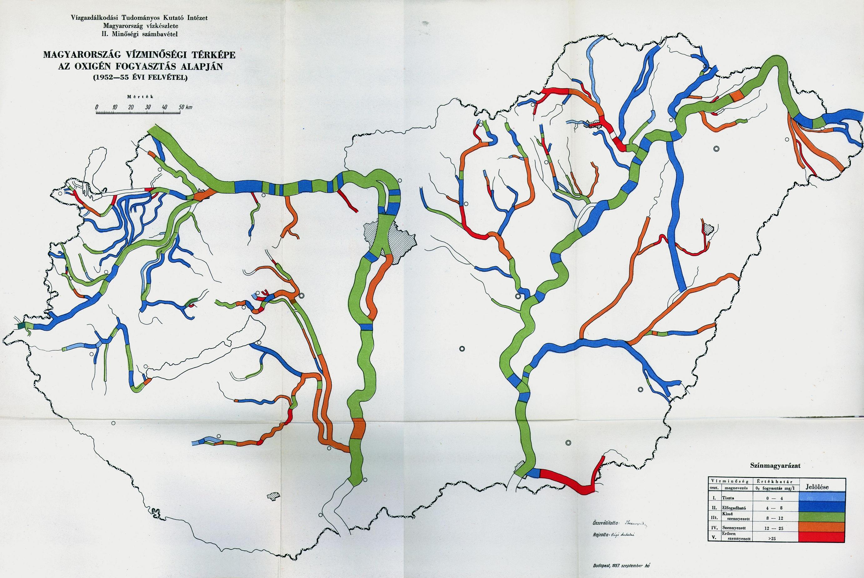 magyarország gyógyvizei térkép 50 éve történt   Országos Vízügyi Főigazgatóság magyarország gyógyvizei térkép